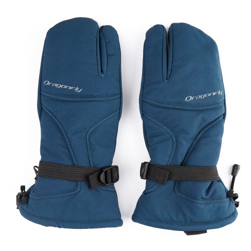 Варежки снегоходные DF SNOWMOBILE MITTENS Dark Ocean фото 2