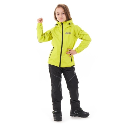 Детский комплект дождевой (куртка, брюки) EVO Kids YELLOW (мембрана) фото 13