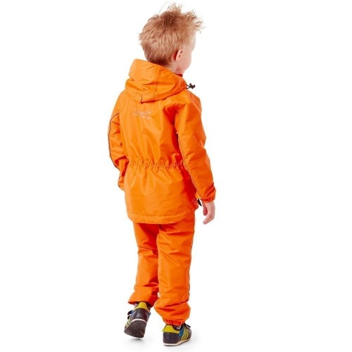 Детский комплект дождевой (куртка, брюки) EVO Kids ORANGE (мембрана) фото 4