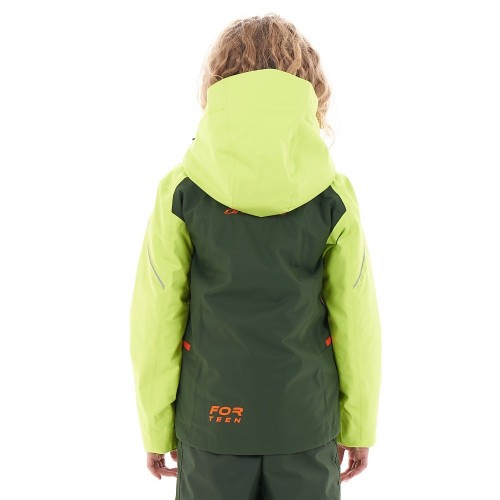 Куртка утепленная GRAVITY for Teen Green - Orange 2024 фото 6