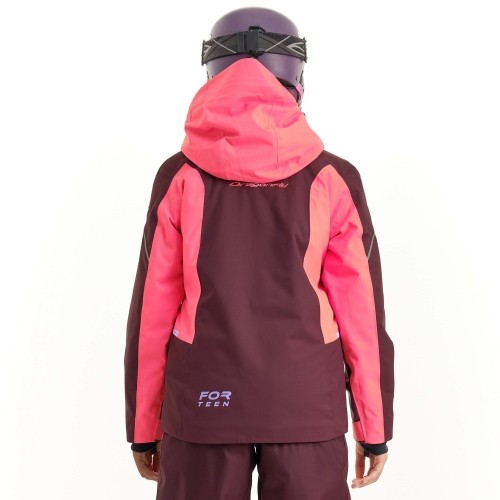 Куртка утепленная Gravity TEENAGER. Purple - Brown 2023 фото 3