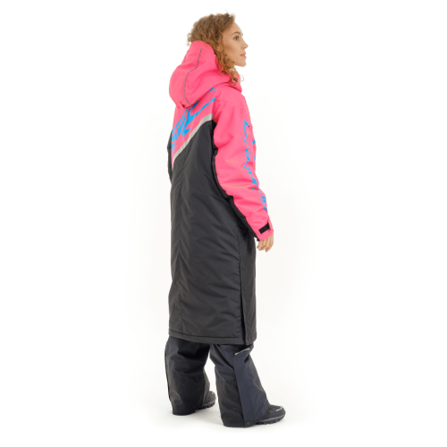 Плащ зимний Race Coat Woman Pink 2023 фото 3