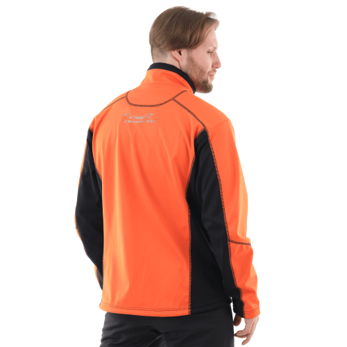Куртка Explorer Black-Orange мужская, Softshell фото 3