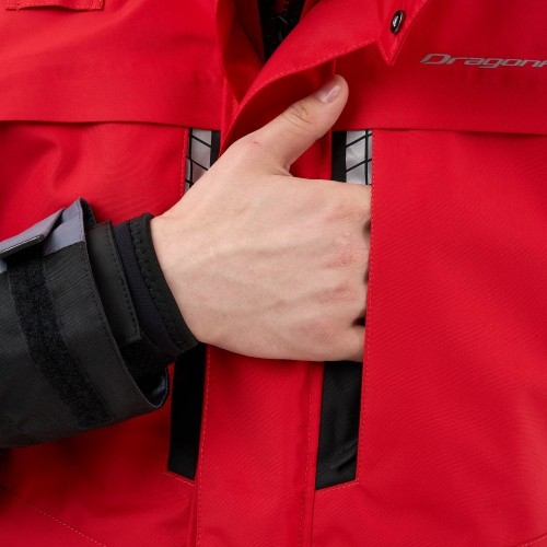 Мембранная куртка QUAD PRO Red - Grey 2024 фото 7