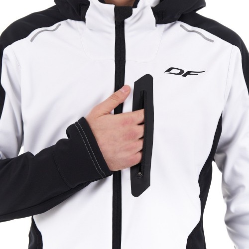 Куртка мужская с капюшоном Explorer 2.0 Black and White фото 7