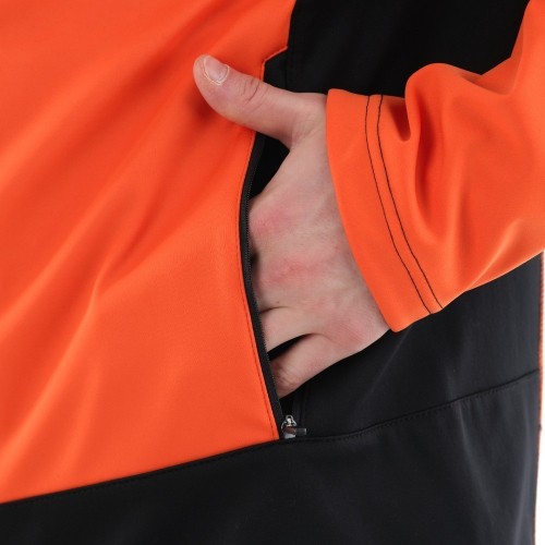 Куртка Explorer Black-Orange мужская, Softshell фото 6