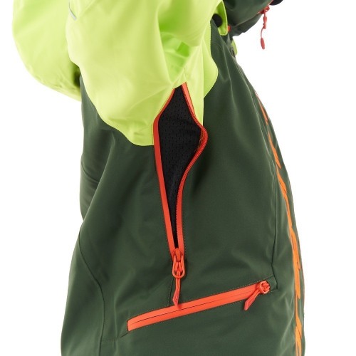 Куртка утепленная Gravity TEENAGER Green - Orange 2023 фото 12