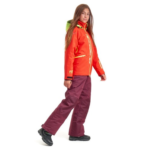 Куртка утепленная Gravity TEENAGER  Red - Yellow 2023 фото 2