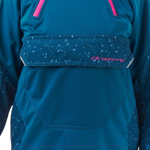 Куртка-анорак сноубордическая DF UKTUS Woman Dark Ocean - Pink фото 11