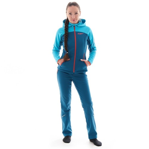 Куртка женская с капюшоном Explorer 2.0 Scuba Blue Dragonfly фото 12