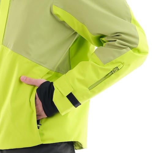 Куртка горнолыжная утепленная Gravity Premium MAN Olive-Green  фото 10
