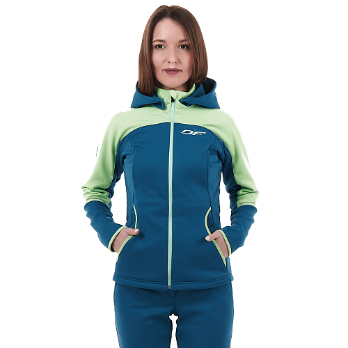 Куртка женская с капюшоном Explorer 2.0 Green Dragonfly                    