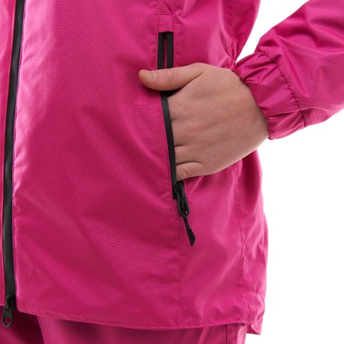 Детский комплект дождевой (куртка, брюки) EVO Kids PINK (мембрана) фото 10