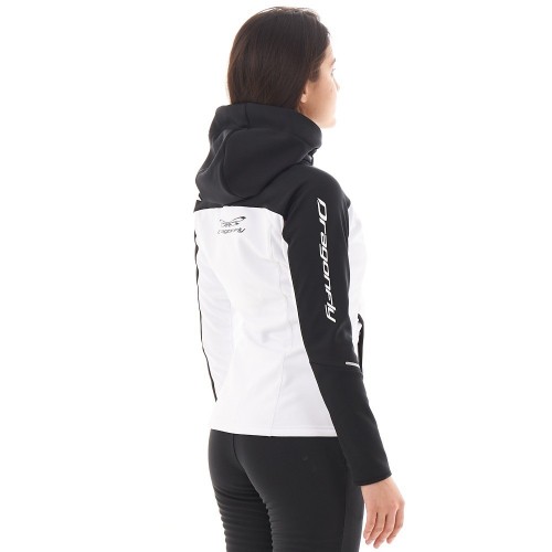 Куртка женская с капюшоном Explorer 2.0 Black and White фото 4