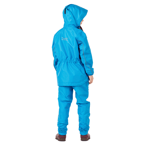 Детский комплект дождевой (куртка, брюки) EVO Kids BLUE (мембрана) фото 3