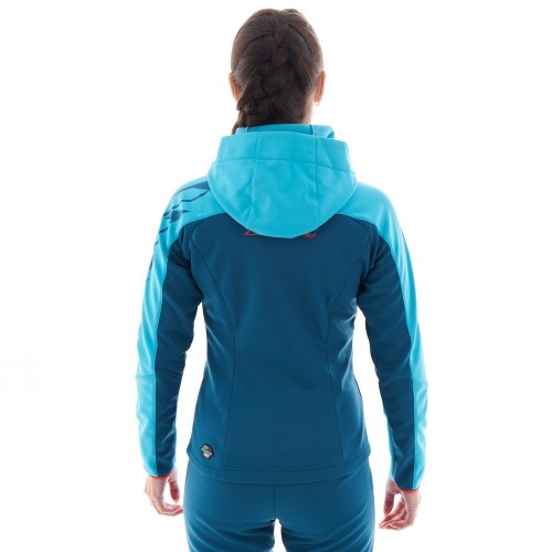 Куртка женская с капюшоном Explorer 2.0 Scuba Blue Dragonfly фото 3