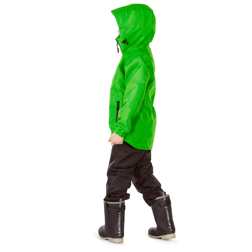 Детский комплект дождевой (куртка, брюки) EVO Kids GREEN (мембрана) фото 4