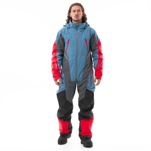 Комбинезон EXTREME 2.0 Man Grey - Blue - Red Утепленный (100)