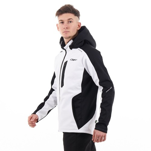 Куртка мужская с капюшоном Explorer 2.0 Black and White фото 2