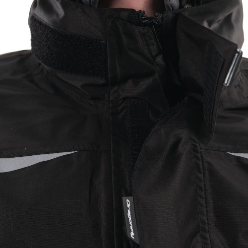 Куртка - дождевик EVO Black (мембрана) 2023 фото 7