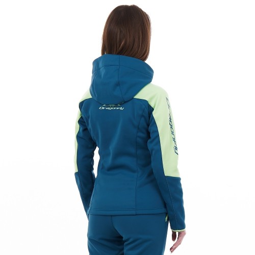Куртка женская с капюшоном Explorer 2.0 Green Dragonfly фото 3