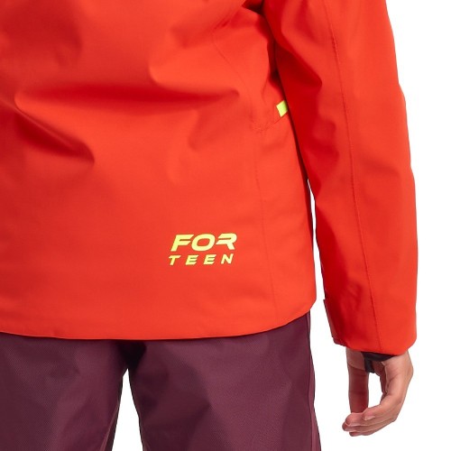 Куртка утепленная Gravity TEENAGER  Red - Yellow 2023 фото 11