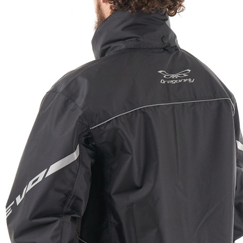 Куртка - дождевик EVO Black (мембрана) 2023 фото 6