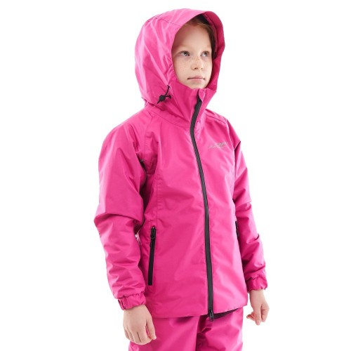 Детский комплект дождевой (куртка, брюки) EVO Kids PINK (мембрана) фото 4