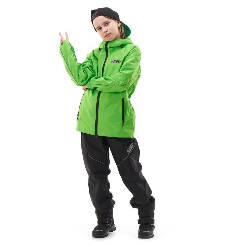 Комплект дождевой (куртка, брюки) EVO FOR TEEN GREEN (мембрана) фото 17