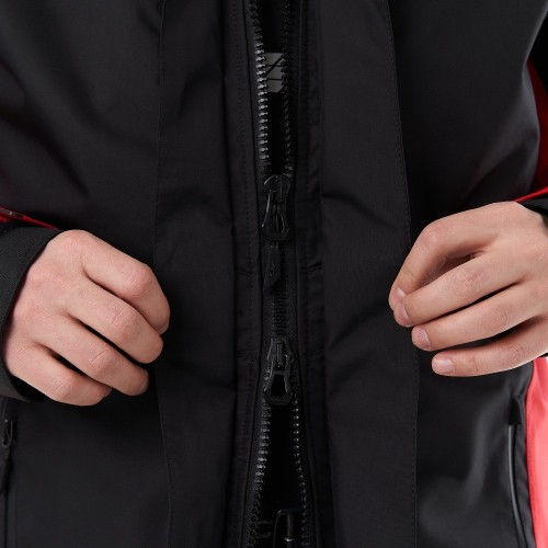 Мембранная куртка QUAD PRO Black - Red 2023 фото 9