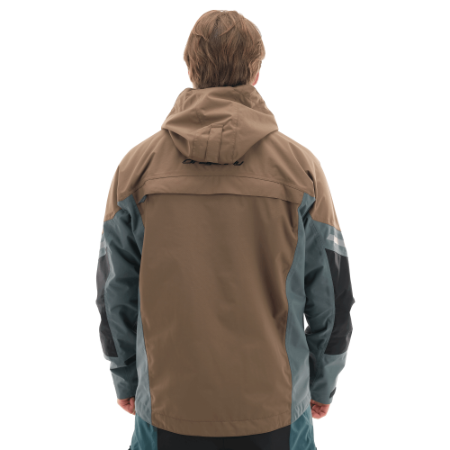 Мембранная куртка QUAD 2.0 BROWN-GREY фото 3